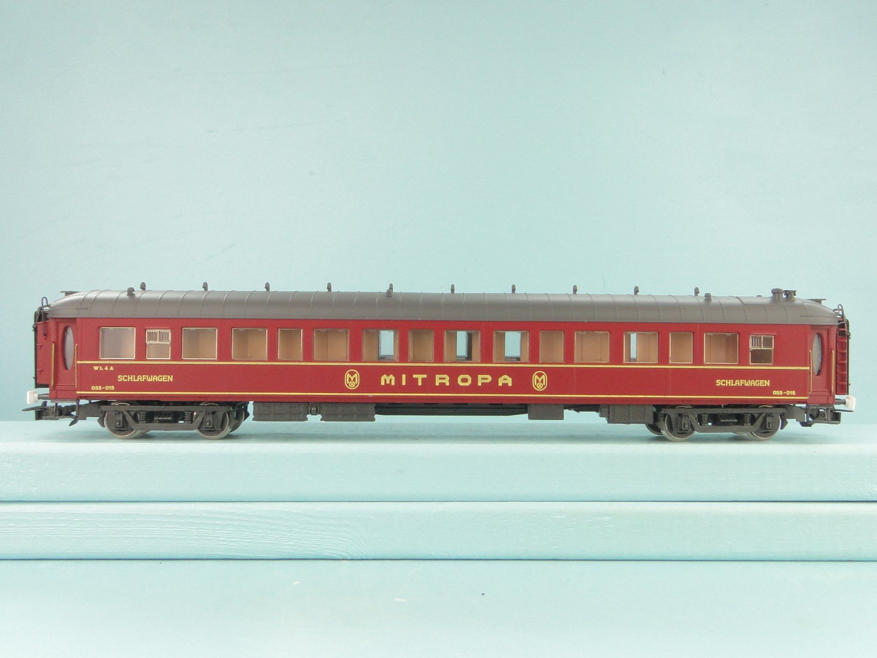 Rivarossi Modellini di ferrovie: Rivarossi 2922 Mitropa Sleeping Car, neuwertig – Usato da Bülach venduto da cann11 3