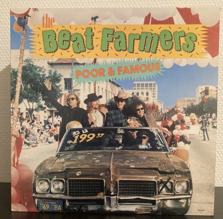 Beat Farmers - Poor and Famous LP °1983° °MINT° US-Press (Neu (gemäss ...