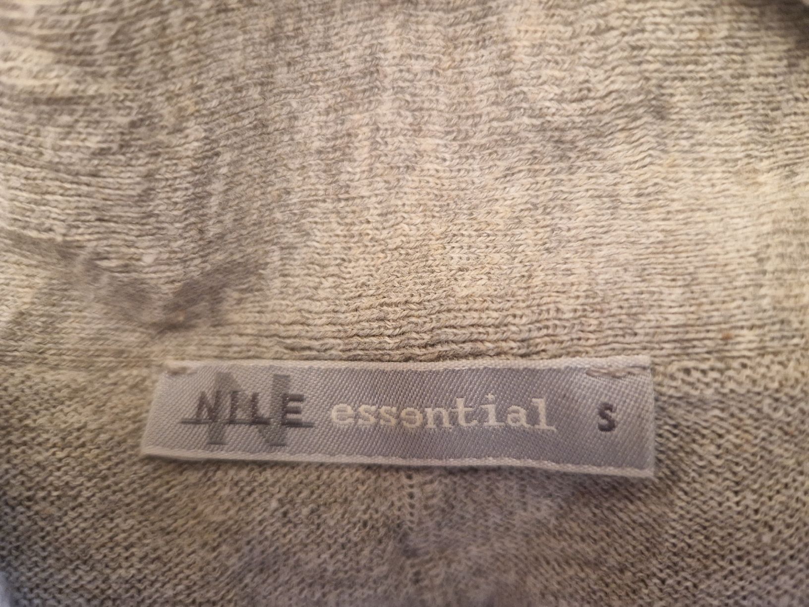 Nile Jacken: Nile Strickmantel, Gr. S, Grau/Beige – Gebraucht aus Kloten von somsing 4