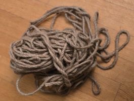 Starkes Jute Seil für Basteln & Garten, Natur