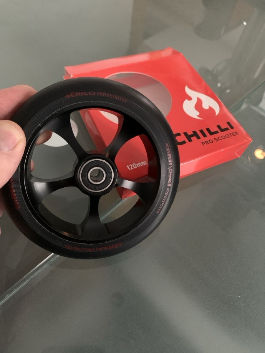 Kickboard: Chilli Kickboard / Scooter Rad 120mm neu – Nuovo e nell'imballaggio originale da Rorschach venduto da lobosch1 4