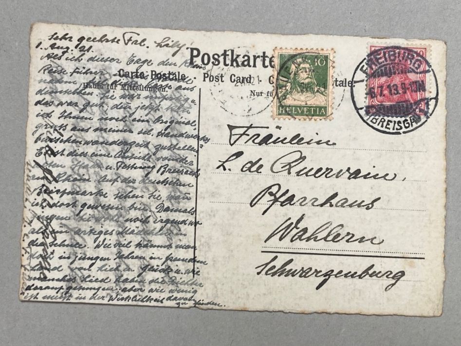 Dipinti: Furer Friedrich Ernst  - Aquarell  - 1913 – Usato da zürich venduto da papalapa 1