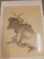 Meyer Gasters, Tierbild, signiert