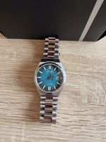 Montre Citizen automatique cadran bleu acier état neuf