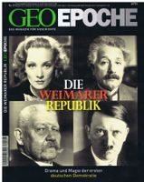 GEO EPOCHE Magazine Nr. 27: Die Weimarer Republik