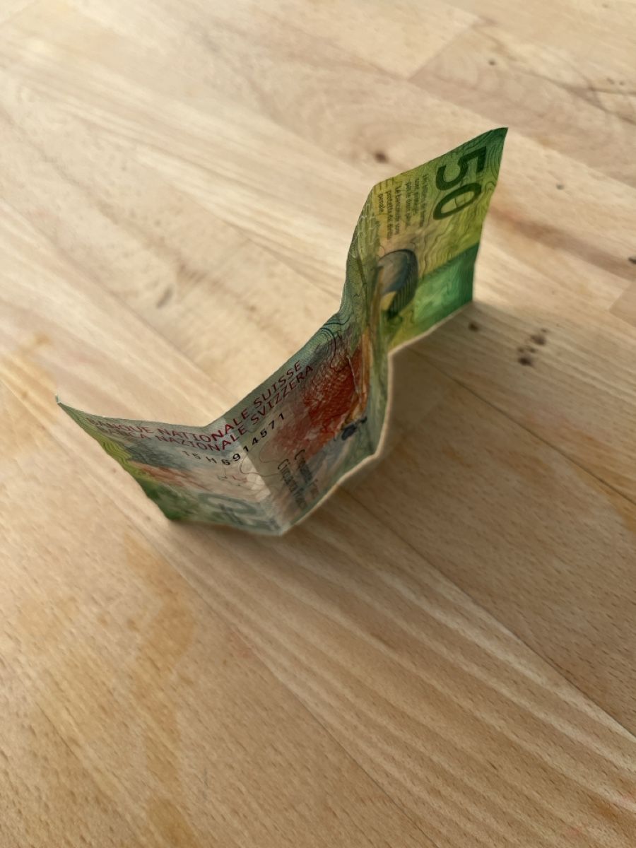 Banconote: 50 CHF Banknote | Schweizer 50 Franken | Original | Auktion – Usato da Niederwangen BE venduto da Blu_qn8g 4