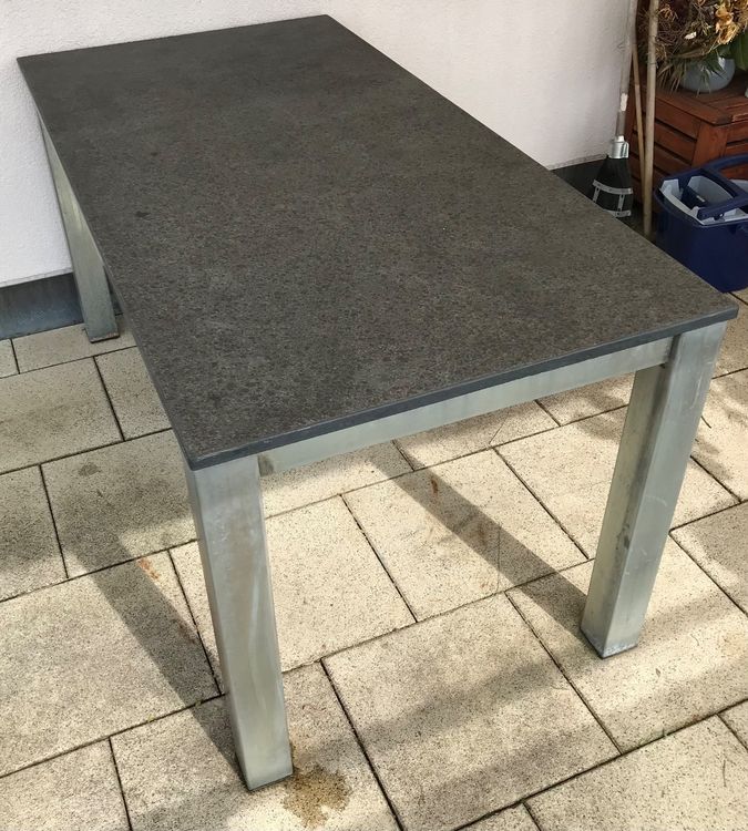 Gartentisch mit Granitplatte Kaufen auf Ricardo
