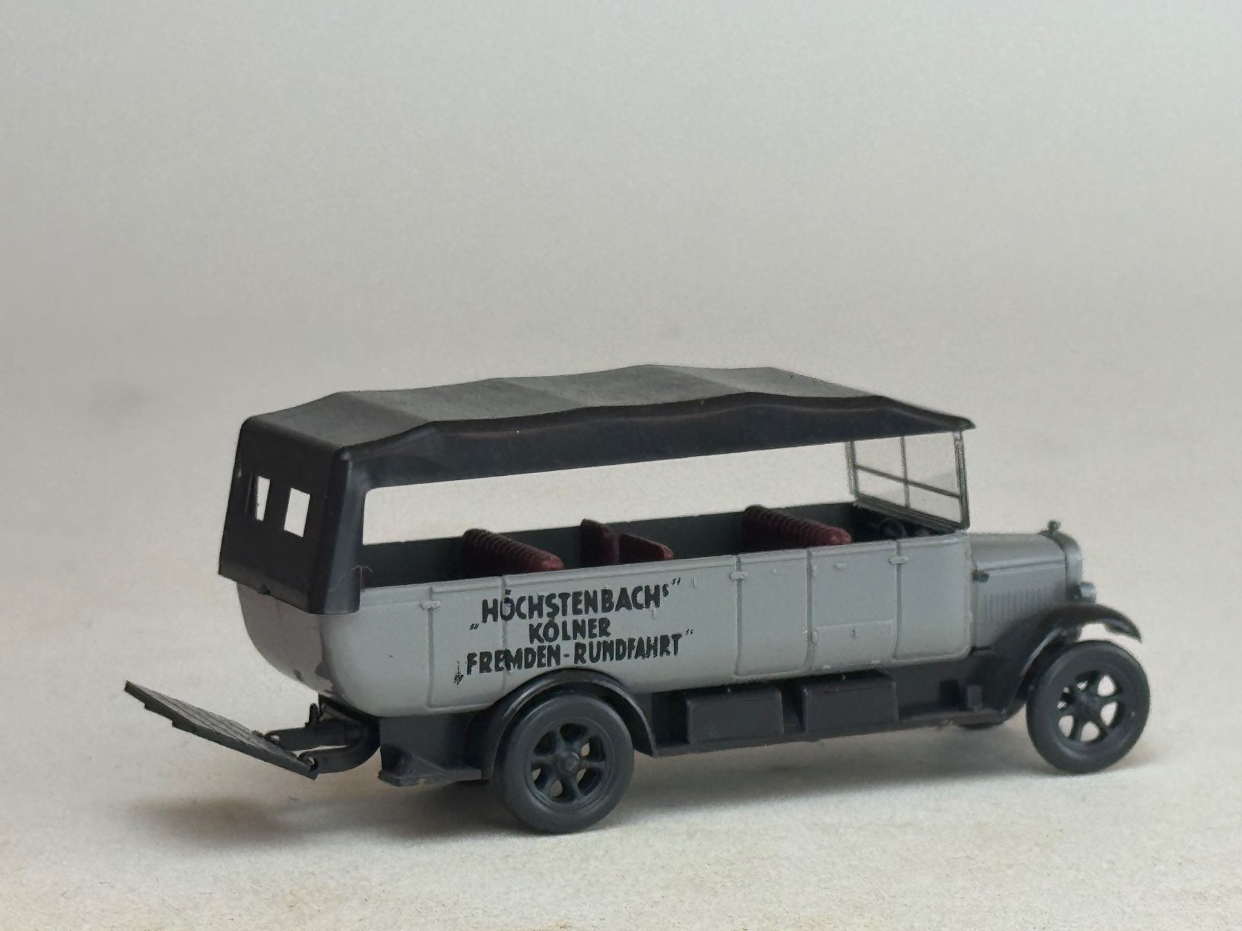 Kibri Modellautos: VE1- Roskopf Saurer Bus grau – Gebraucht aus Elm von Wikmtz 1