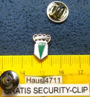 DKW AUTOUNION LOGO SCHMUCK-PIN KLEIN ENAMELM.SECURITY-CLIP