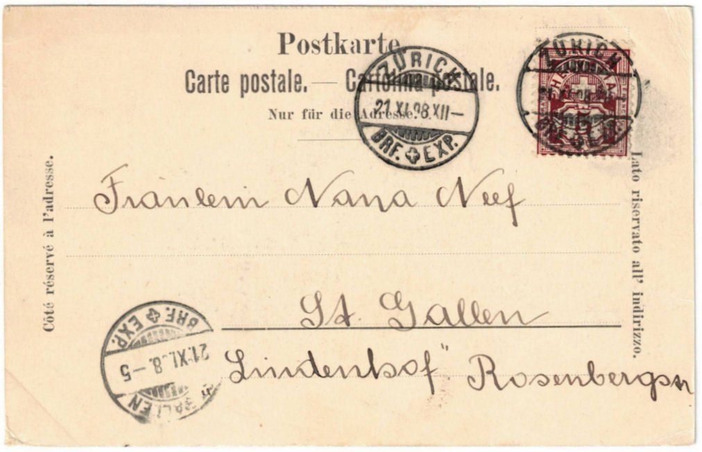 Cartoline postali: Zürich - Dolder mit Standseilbahn – Usato da Binningen venduto da Mountainrider 1