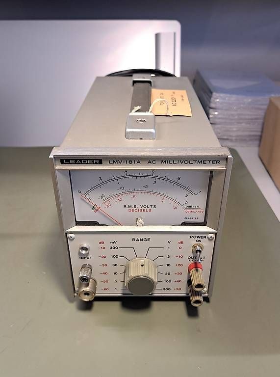 Messen: Leader LMV-181A AC Milivoltmeter – Gebraucht aus Gümmenen von S.Jaberg 1