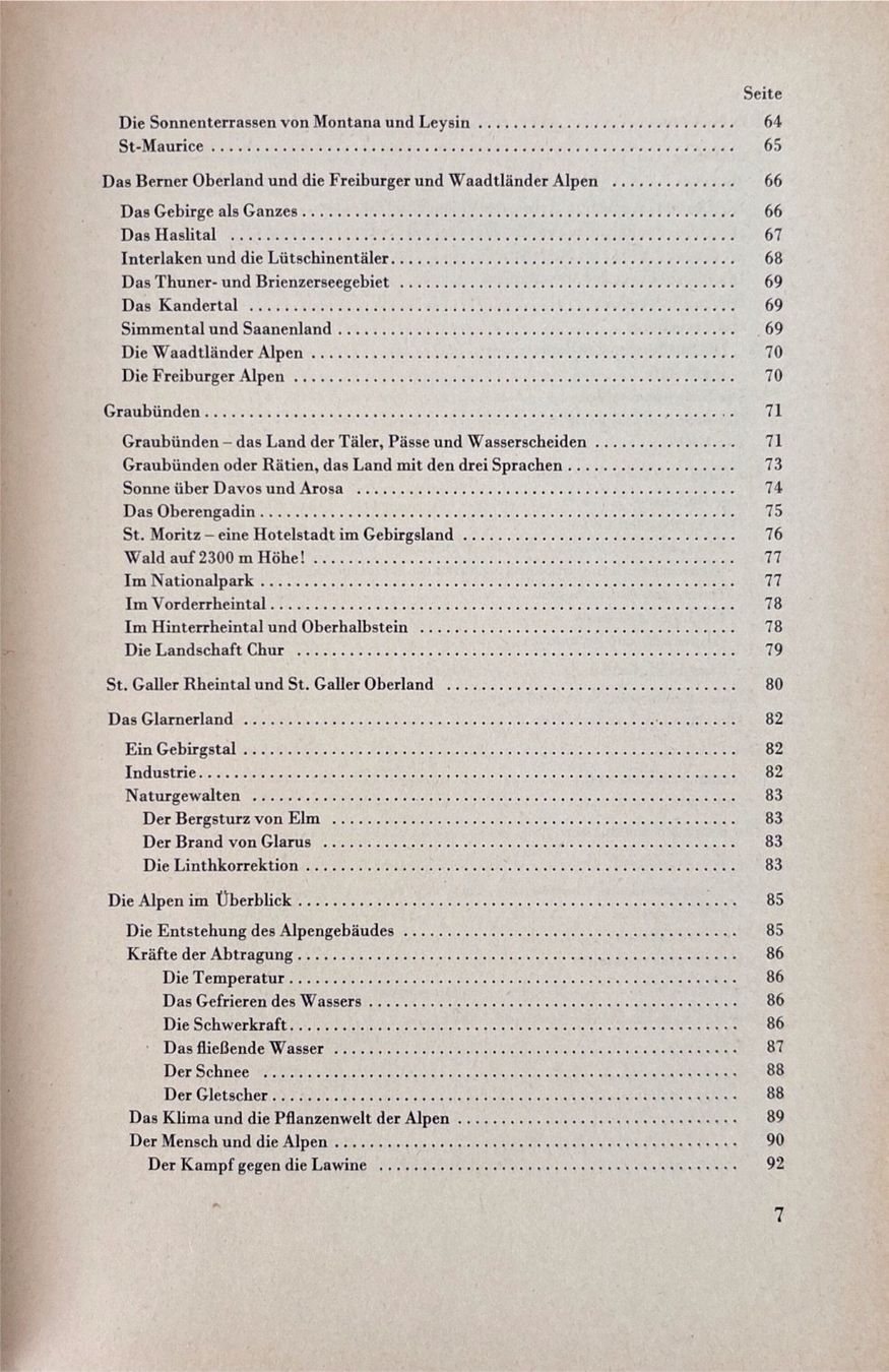 Libri: Geographie der Schweiz 1958 – Usato da Sarnen venduto da Livres 7