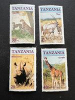 Tanzania 1986 Wild -Tiere  Serie gestempelt (E203)