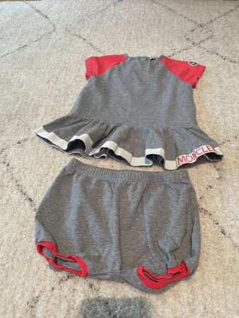 Moncler Baby Tshirt and Short 12/18M