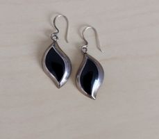 LÄSSIGE OHRRINGE SILBER 925