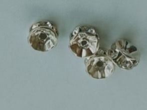 Swarovski Altri gioielli: 4 Stk. Swarovski Rondellen Cristal Silber – Nuovo e nell'imballaggio originale da Winistorf venduto da acreativ2 3