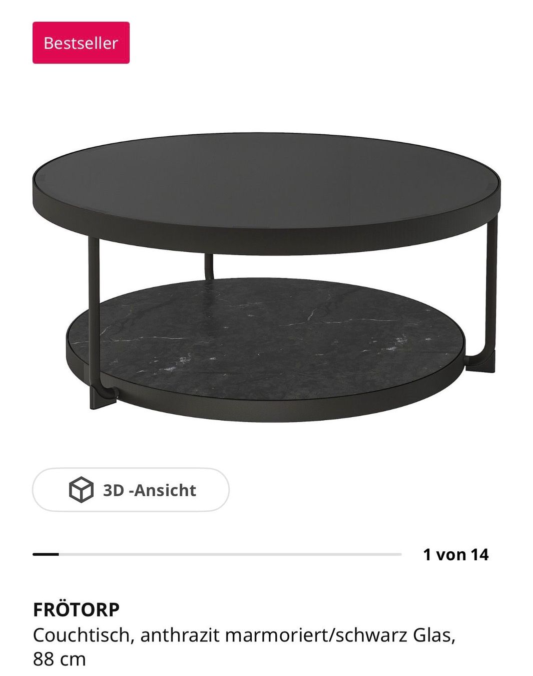 Tables: COUCHTISCH AB 1FR!!  – D'occasion à Affoltern am Albis par strecharmstrong 2