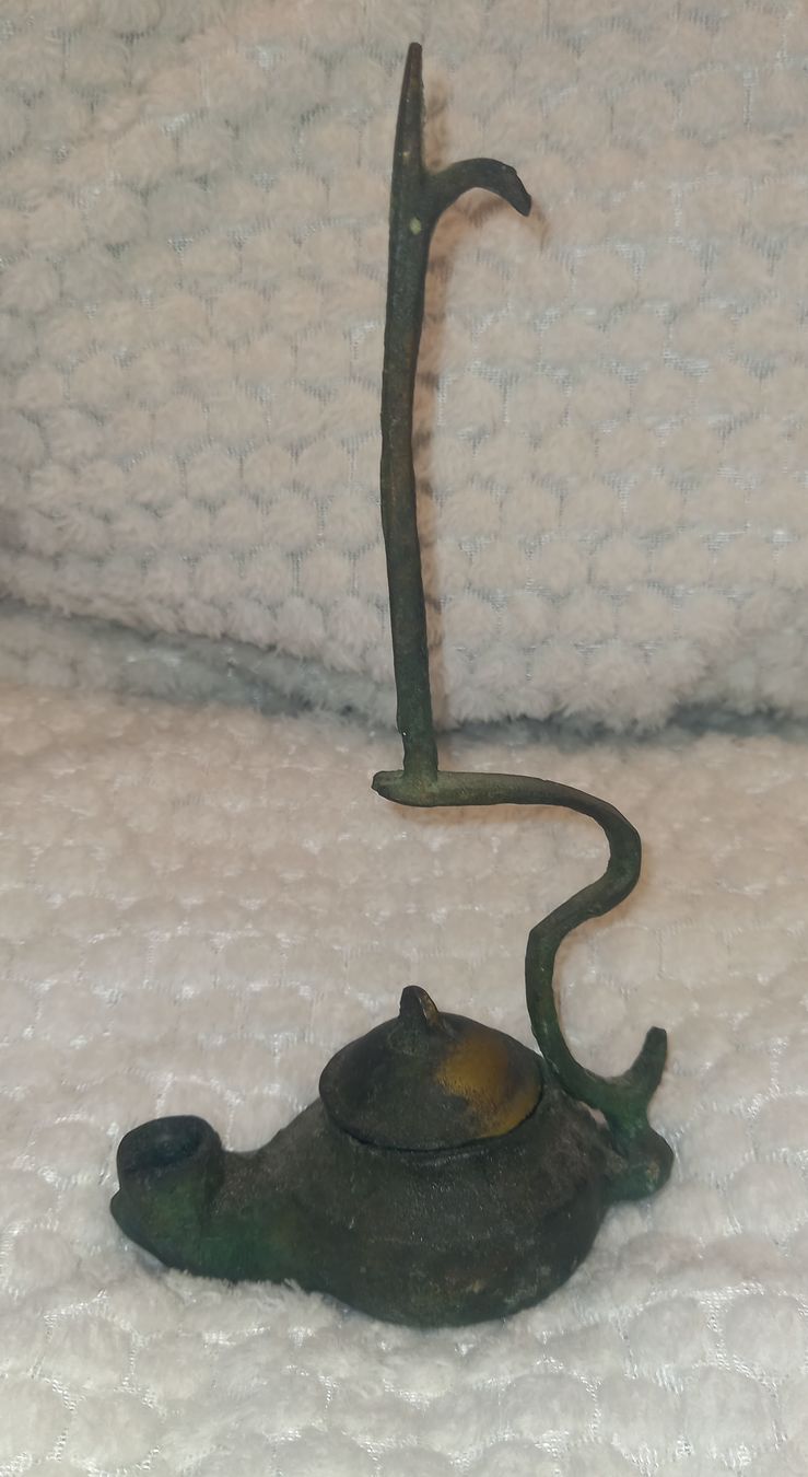 Lampade: Antike Talglampe bronce – Usato da Reiden venduto da jasi029 3