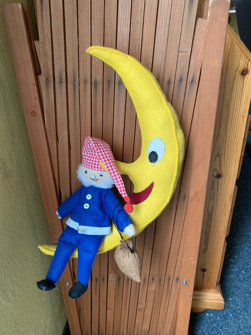 Tutte le decorazioni: Wandbehang Mond mit Sandmännchen – Usato da Niedergösgen venduto da 7591
