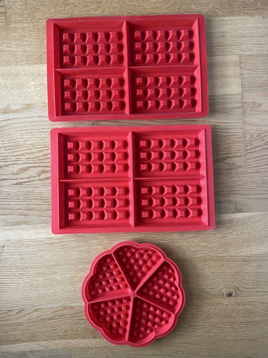Backformen: Silikonform Waffeln – Gebraucht aus Bern von calana80