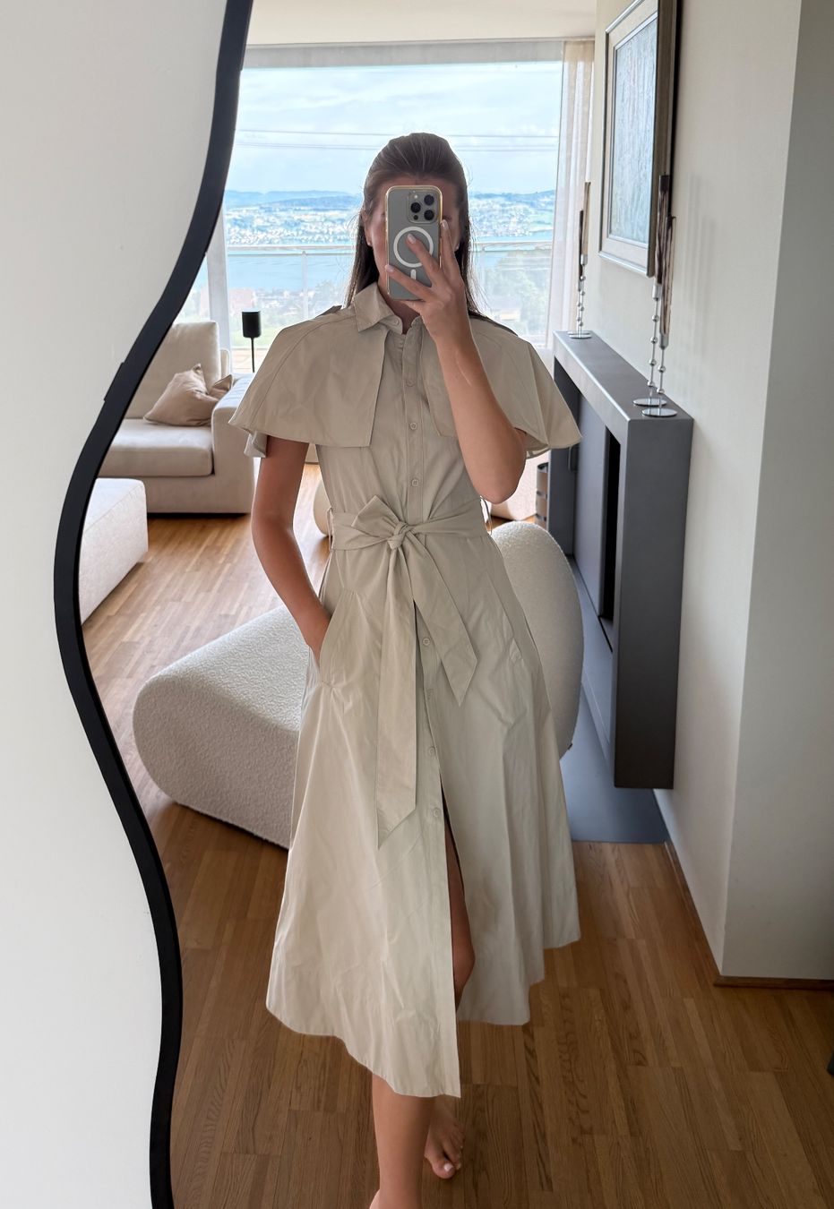 Zara Vestiti: Zara cape midi dress – Usato da Schindellegi venduto da Kar_5zrb