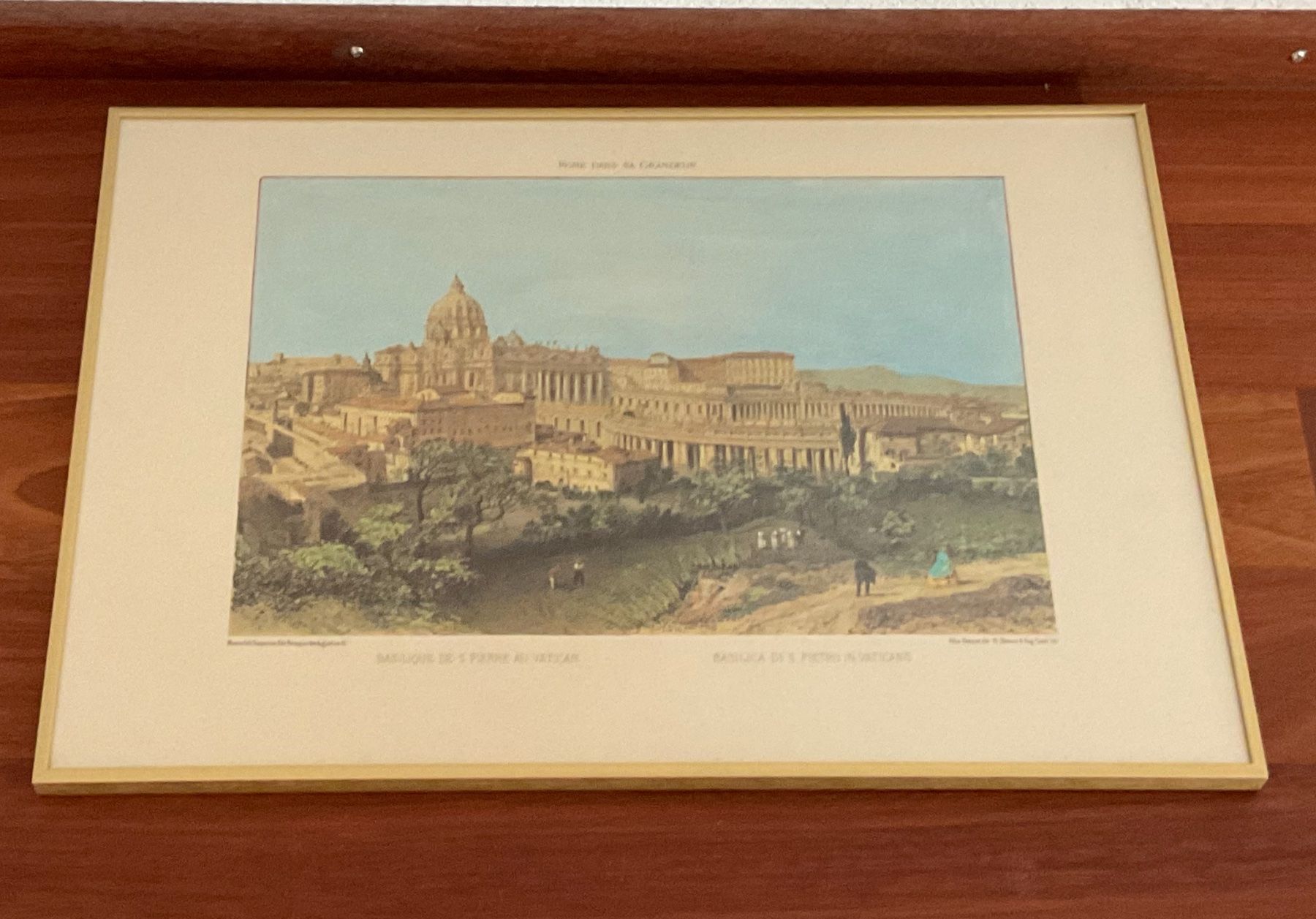 Poster & Bilder: Bild Basilica von Rom Kunstdruck – Gebraucht aus Pfäffikon ZH von Ben0707 1