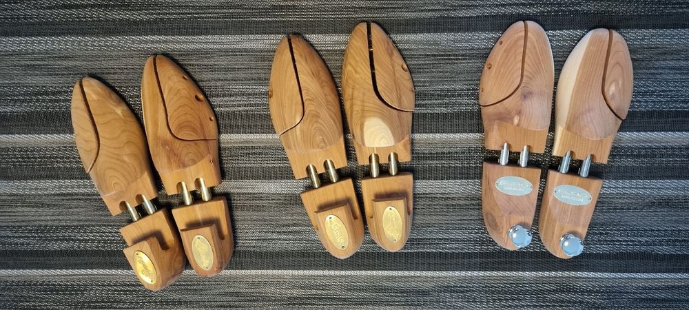 Schlesinger Herren Schuhspanner Zedernholz - 8 Paar Premium Für Lederschuhe