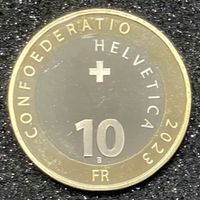 CHF__10.00 2023 Glacier de Rosenlaui PP 10 francs
