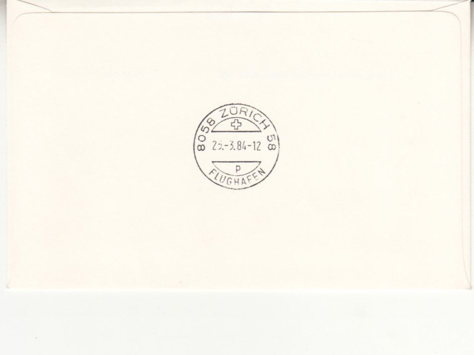 Tutti i francobolli: SLH RF 84.1 a Mailand - Zürich – Usato da Bürglen TG venduto da StampGraf 1