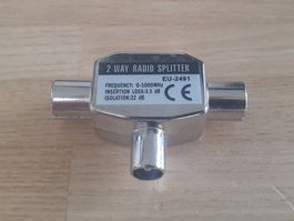 Splitter/Verteiler für Antennenkabel