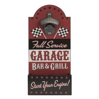 Garage Full Service Wandflaschenöffner
