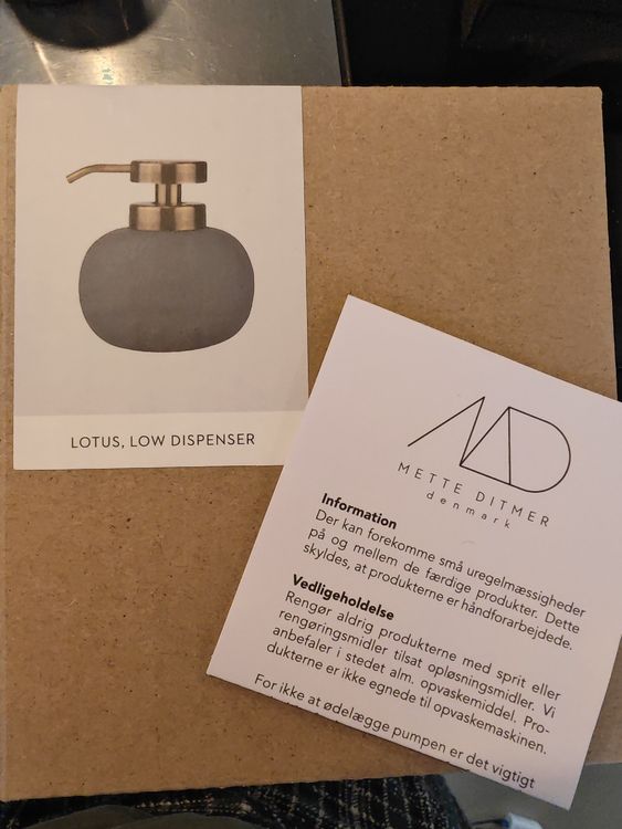 wunderschöner Seidenspender Lotus, Low Dispenser Denmark (Gebraucht) in ...