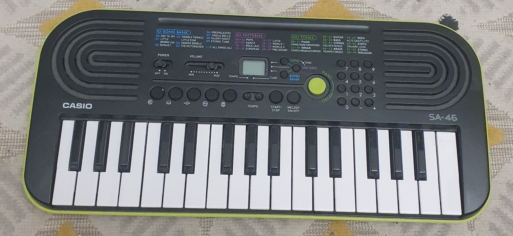 Casio Musikinstrumente: CASIO SA-46 – Gebraucht aus Pfäffikon ZH von edwinstarr1