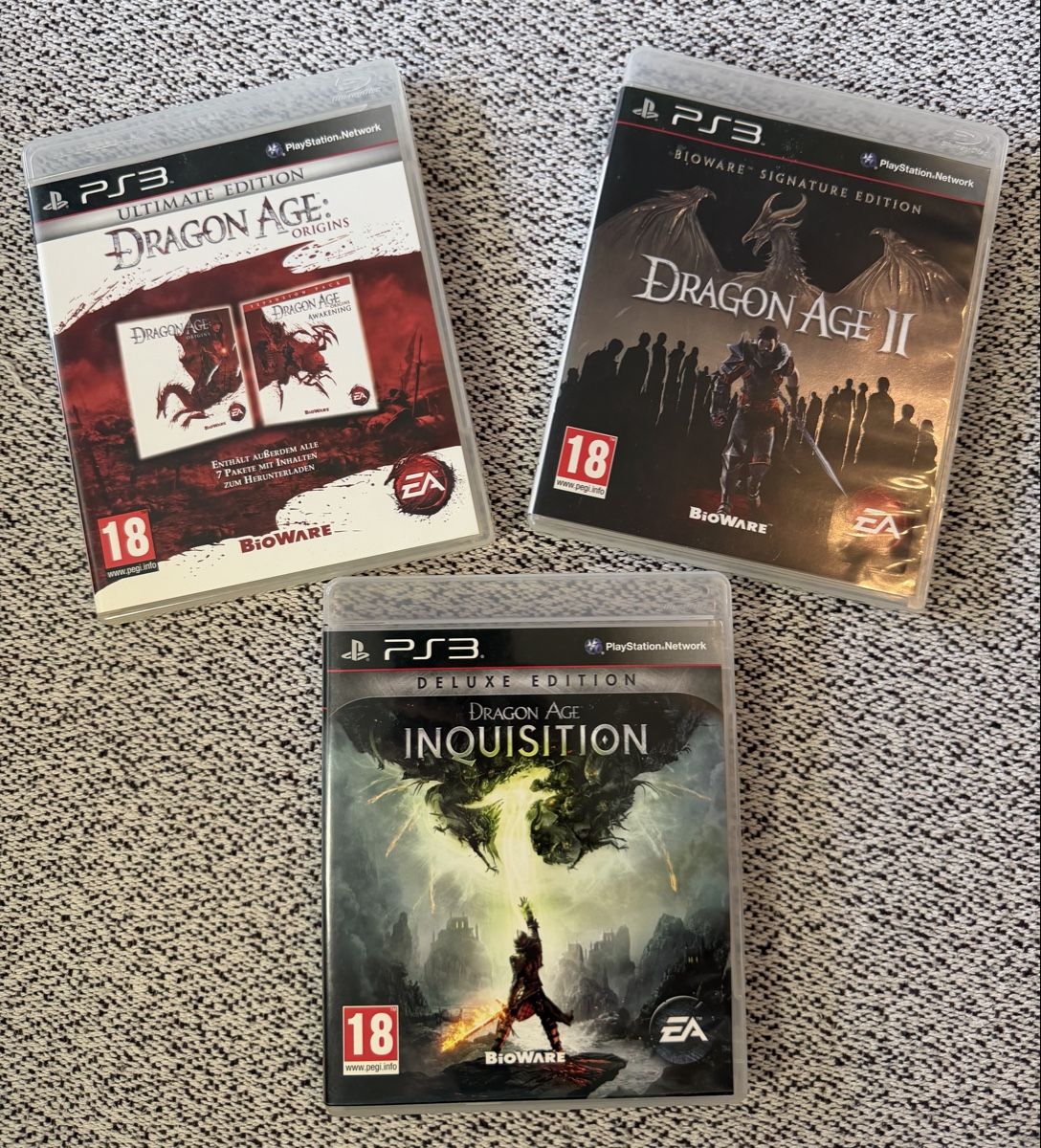 Jeux: Dragon Age Trilogie PS3 Spiele – D'occasion à Rombach par vir_2dsd