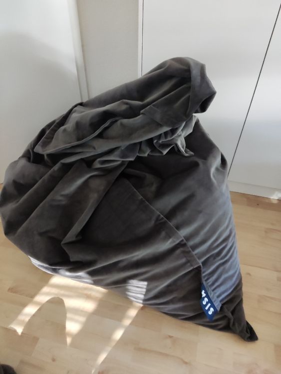 Sessel: SISA Sitzsack grau - Top Zustand! Bequem! – Neu (gemäss Beschreibung) aus Sonnental von 39245 3