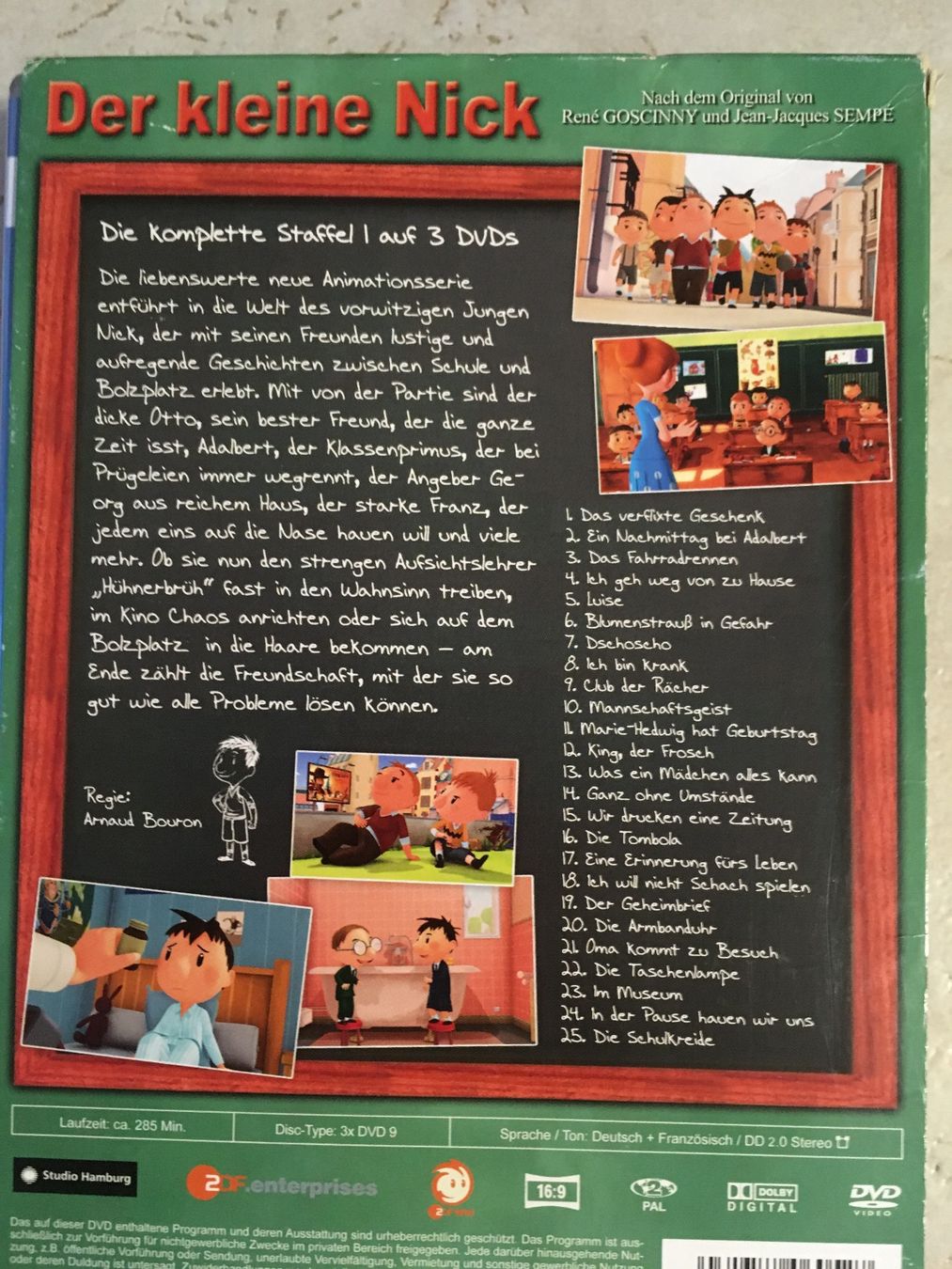 Tutti i DVDs: Der kleine Nick Staffel 1 – Usato da Liestal venduto da Raquel77 1