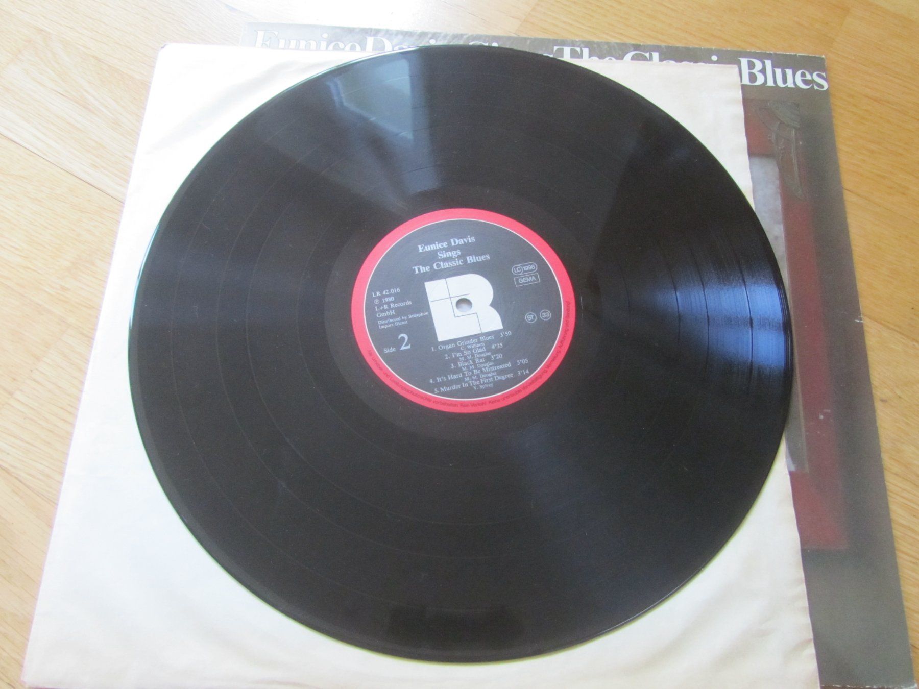 Schallplatten: Eunice Davis:   Sings The Classic Blues LP – Gebraucht aus Seengen von mikelele 2