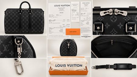 Original Louis Vuitton Keepall 45 | Rechnung, Box & Zubehör