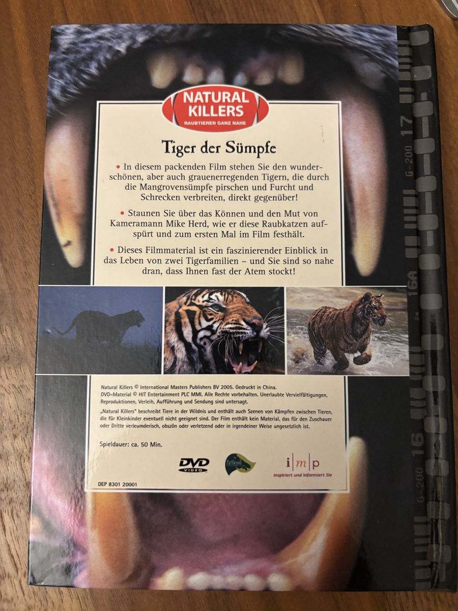Alle DVDs: DVD Tiger der Sümpfe – Neu (gemäss Beschreibung) aus Wettingen von gis_hr5k 1