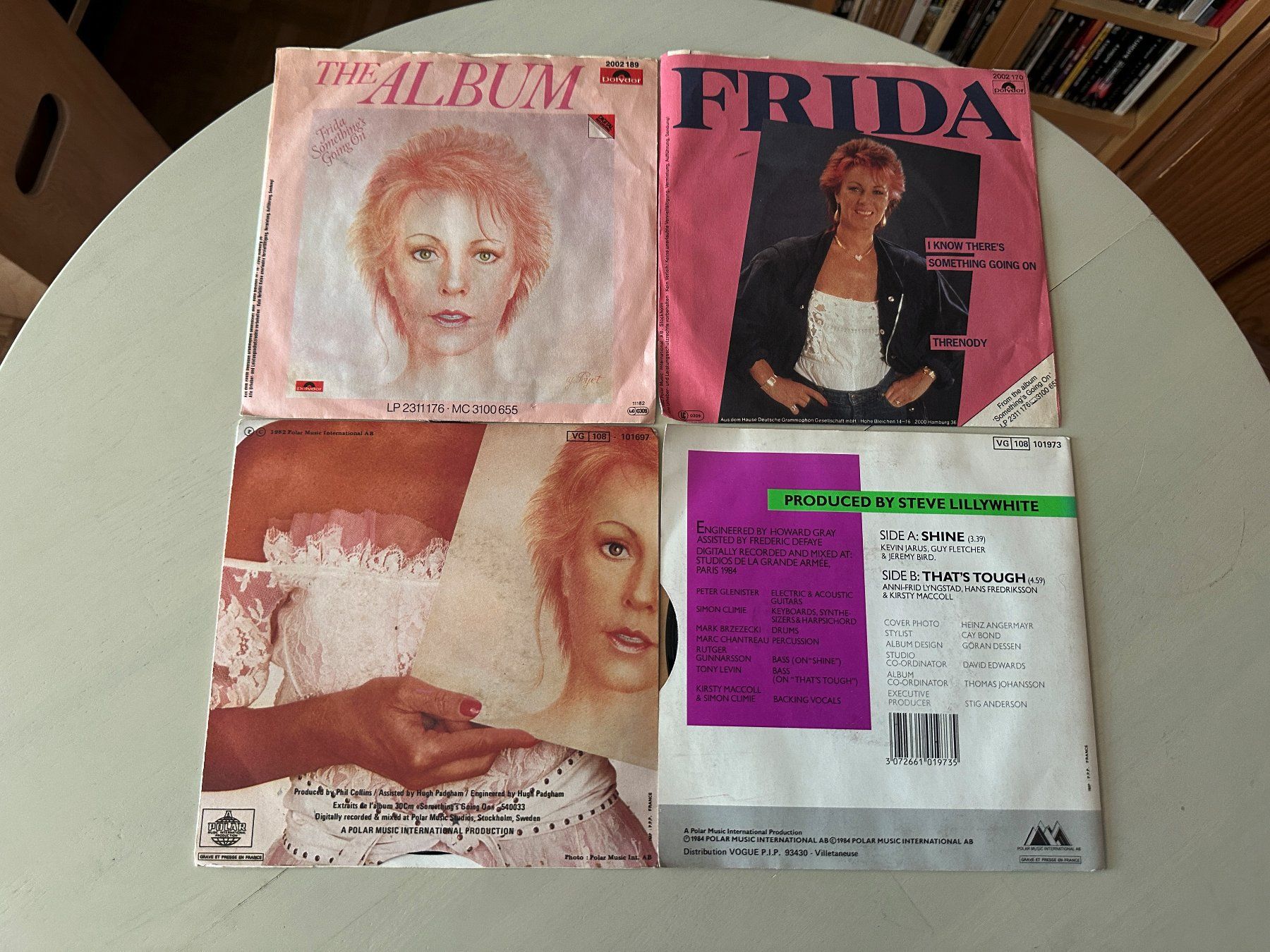 Dischi in vinile: FRIDA ABBA rare Singles Kult Top Hit Vouge differnd Covers – Usato da Basel venduto da Partridge 1