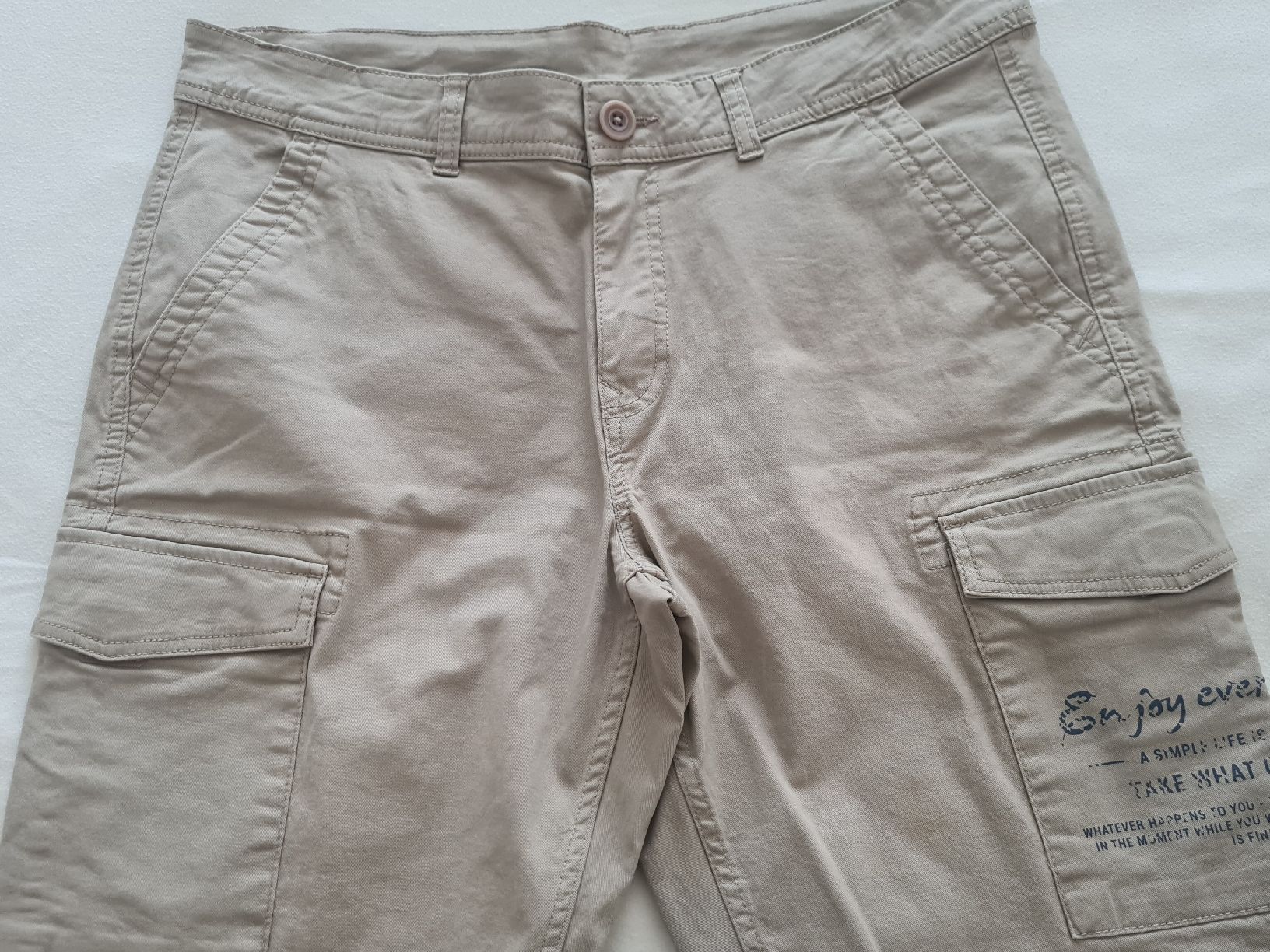 Pantaloni: Herren Shorts Gr. 40 Hellbraun – Usato da Steinen venduto da turbogeiss99 1
