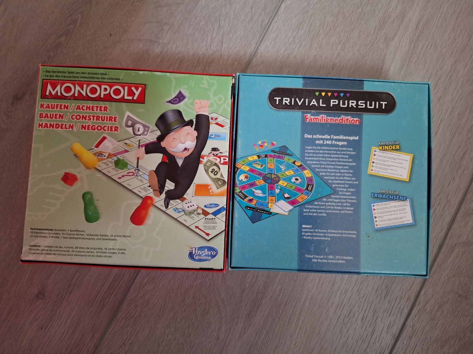 Hasbro Giochi: 2 Familien Spiele – Usato da Niederglatt ZH venduto da Bobsli 1