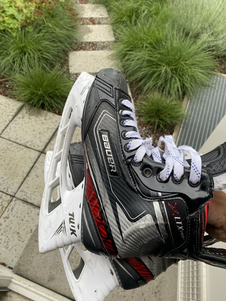 Bauer Pattini da ghiaccio: Bauer LTX Pro + Skates Size 8 – Nuovo (secondo la descrizione) da Herrliberg venduto da mas_7lxb