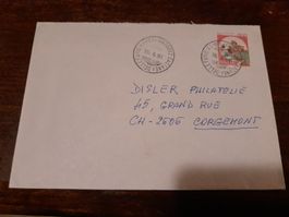 Enveloppe philatélie Italie Castanea delle Furie 18.4.90