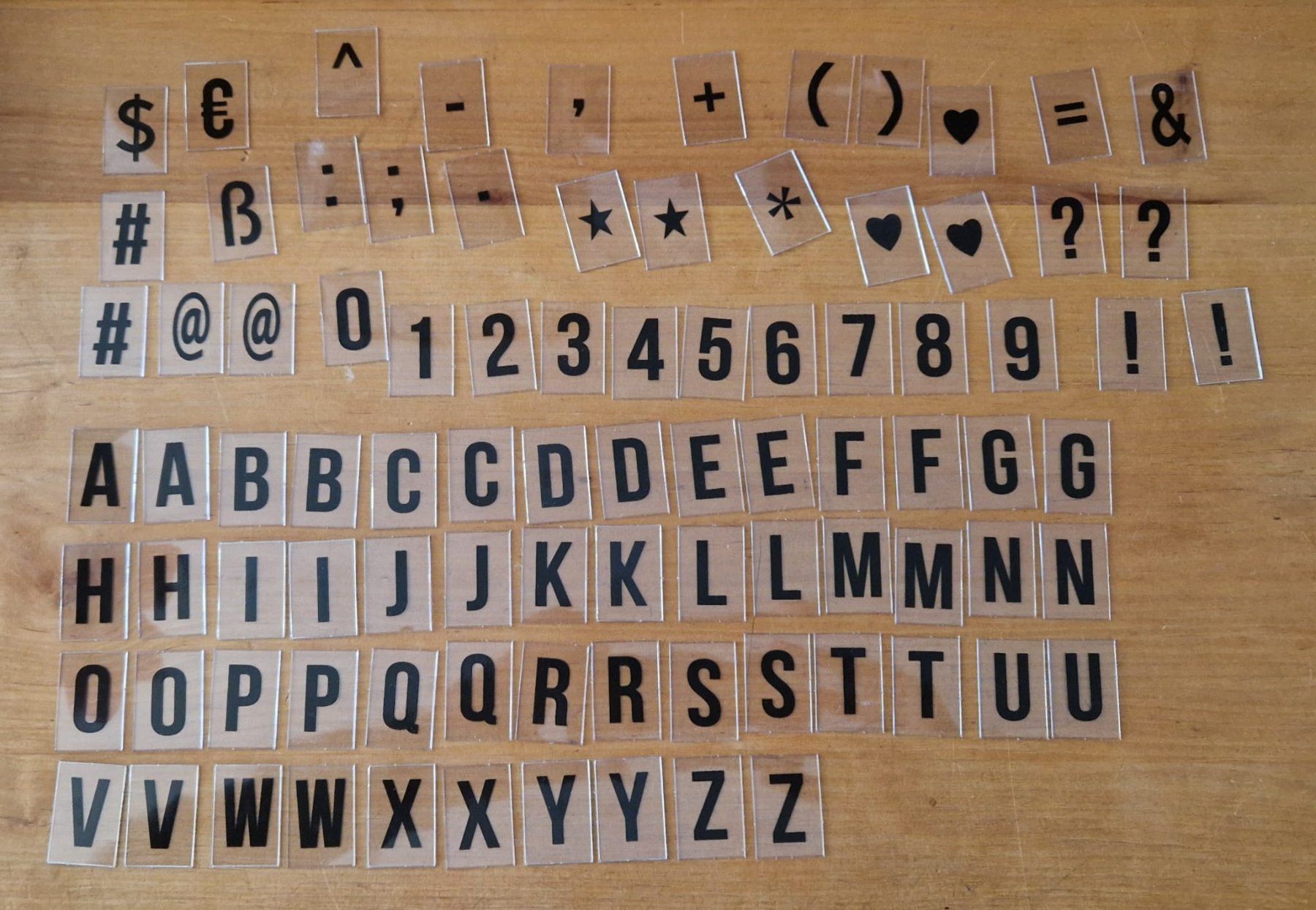 Tutte le decorazioni: Lichterbox mit allen Buchstaben – Usato da Frauenfeld venduto da jgh_gx6v 3