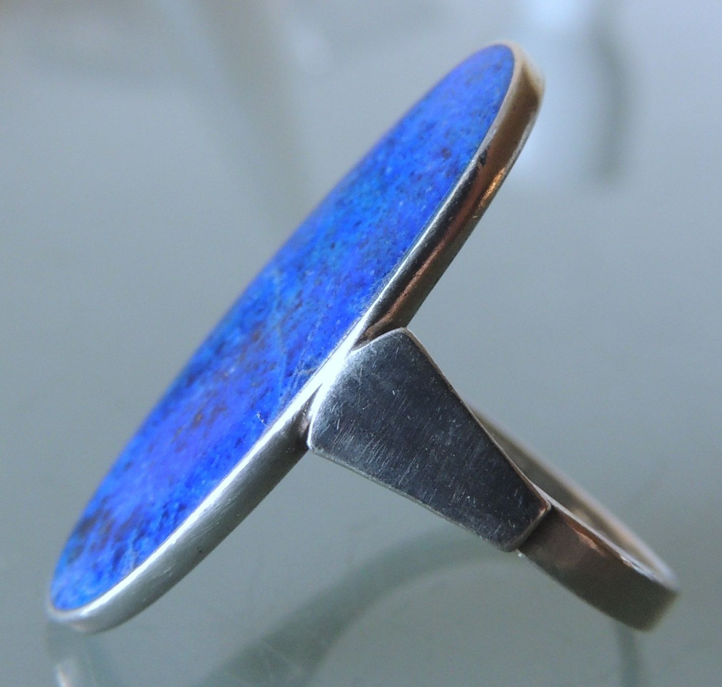 Anelli: Lapislazuli Silber 925 Fingerring Gr. 54 – Usato da Waldenburg venduto da schaller707 3