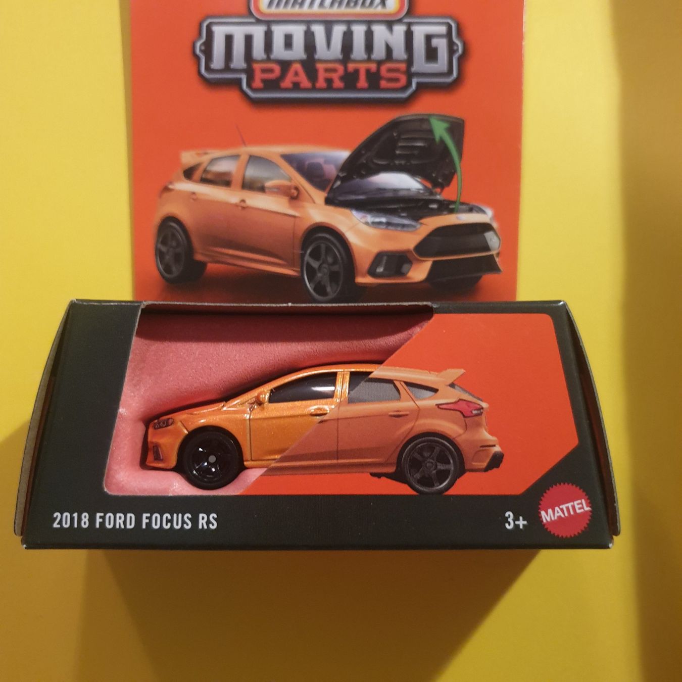 Matchbox Modellini d'auto: Matchbox 2018 FORD FOCUS RS – Nuovo e nell'imballaggio originale da Oftringen venduto da Rotor 1