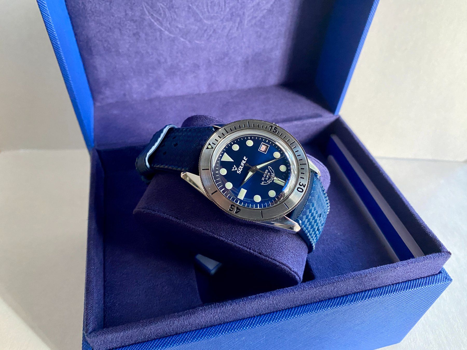 Squale Orologi: SQUALE Super Blue 39 automatic New ! – Nuovo (secondo la descrizione) da Genthod venduto da Fejmeo 1
