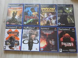 PS2 Action Fantasy Paket 8 Spiele PAL