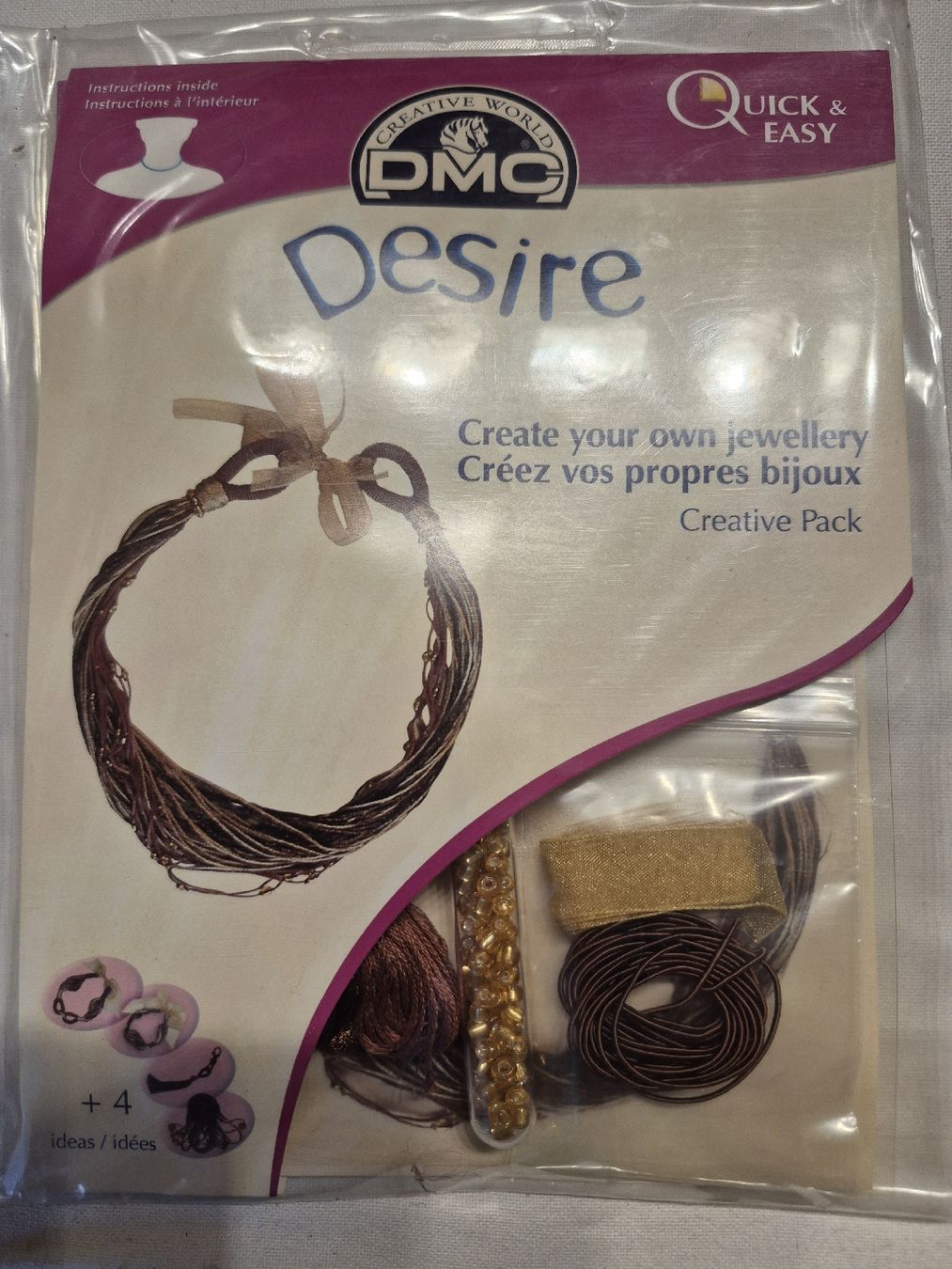 Kit bricolage: kit complet pour collier  – Nuovo e nell'imballaggio originale da Obermumpf venduto da Dadacaramel 2